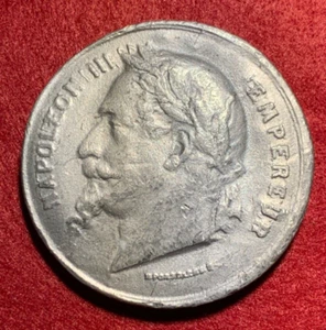 FRANCIA: 1867 EXPOSICIÓN UNIVERSAL / NAPOLEÓN III / J. R. GEIGY / 1250 - Imagen 1 de 2
