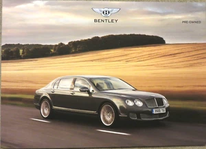 Bentley Pre-Owned Continental Mulsanne Prospekt Brochure von 2014, englisch - Bild 1 von 12