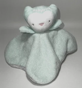 Cloud Island Infant BeBe Mint Green Stuffed Baby Owl Lovey Terry Wash Cloth - Picture 1 of 14