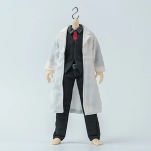 1/12 Men's Vest Windbreaker Shirt Western Pants Tie Set Fit 6 '' Action Figure - Picture 1 of 18