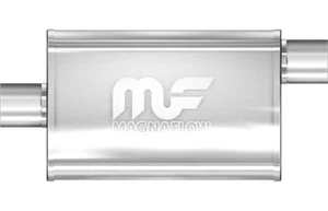 MagnaFlow Stainless Steel 4 X 9 O/O Performance Muffler DIA 2.25/2.25 IN #11365 - Bild 1 von 3