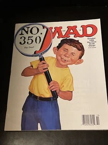 Mad Magazine Oct 1996 No. 350 Alfred E. Neuman cover school uniform 90s - Picture 1 of 3