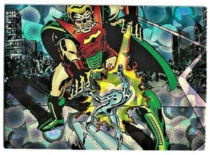 1992 Marvel Comic Images Silver Surfer Prism Card #25 The Stranger Mint - Picture 1 of 1
