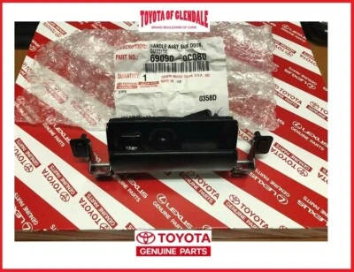 Toyota Sequoia 2001-2007 y Sienna 1998-2003 mango de escotilla exterior trasero genuino OE Foto 1 de 4