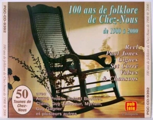 100 años de folclore de Chez-Nous de 1900 a 2000 por Vario––2 discos––– CD con inserciones - Imagen 1 de 2