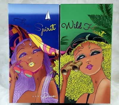 KARA DUO Free Spirit Wild Heart Palette 36 color Pan Matte shimmer glitter - Image 1 of 4