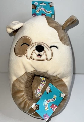 Zapatillas Squishmallow Perro Talla 6/7 Brock Bulldog Nuevas con Etiquetas NUEVAS Foto 1 de 4