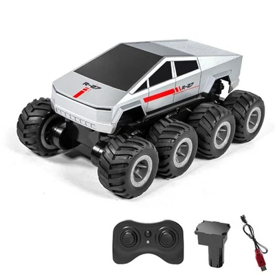 1/18 2.4G RC Pickup Truck Q218 8*8 Amphibious All Terrain Control Stunt Vehicle - Image 1 of 4