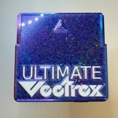 Ultimate Vectrex Multicart 3D Printed Cartridge Case with Glowing Logo [PURPLE] - Image 1 of 4