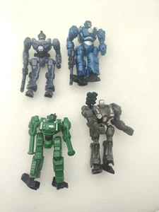 Lote de 5 figuras Cybotronix M.A.R.S Heroes verde 4" Ty102 - Imagen 1 de 5