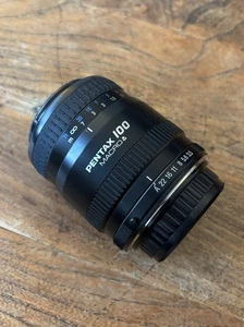 Pentax 100mm AF Prime Macro lens FA SMC Auto Focus VGC both Caps - Picture 1 of 6