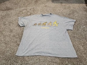 Vintage The Simpsons Homersapien Evolution Cartoon T-Shirt Men’s Size Large - Picture 1 of 5