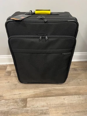Briggs And Riley 24" Suitcase 2 Wheel Expandable Black New With Tags - Image 1 of 4