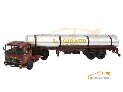 ALTAYA MERCEDES BENZ LPS 1932 ""L GIRAUD"" 1990 CAMION ARTICOLATI N. 18 1/43 - Immagine 1 di 3