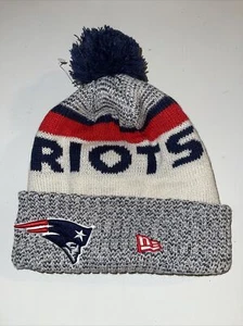 New England Patriots New Era NFL Knit Team Winter Ski / Beanie Skull Cap - Picture 1 of 4