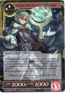 Force of Will TCG - BFA - Gil Lapis Double sided Card #80 Super Rare - Picture 1 of 2