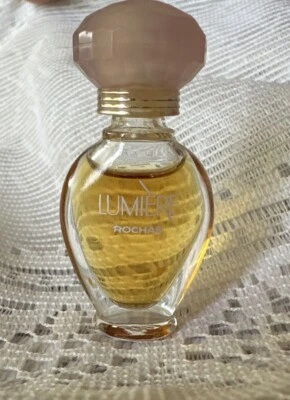 Vintage LUMIÈRE Perfume by Rochas Paris Miniature 3ml EDP New Full - Image 1 of 3