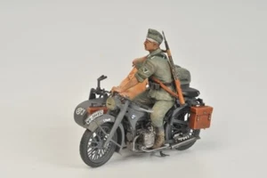 1:35 Zvezda German Wwii Sidecar R12 With Crew Kit Z3607 Modellino - Foto 1 di 2