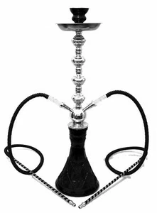 2 Sortie Tuyau ou Tube 65 cm Hookah Shisha Narguile vase Fumeurs vente H-4083 - Imagen 1 de 7
