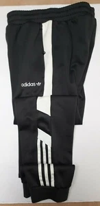 NUEVO PANTALÓN RETRO ADIDAS ORIGINALES BR8 TRASERO PISTA 3 RAYAS GRIS - Imagen 1 de 10