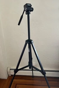 AMBICO V-0542 60" Video Tripod, Folds to 24", No Camera Plate - Picture 1 of 9