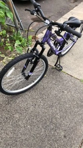 Huffy 54319P7 24 inch Mountain Bike - Purple. Only used twice, need it gone asap - Picture 1 of 9