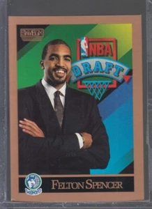 Felton Spencer RC Minnesota Timberwolves 1990-91 SkyBox #361 - Picture 1 of 2