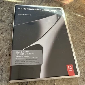 Adobe Photoshop Lightroom 3 Full Retail Version WIN/MAC - Picture 1 of 3