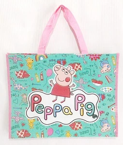 Borsa tote riutilizzabile per lo shopping Peppa Pig resistente all'acqua - Foto 1 di 6