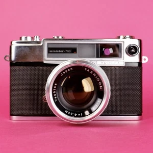Yashica Minister 700 rangefinder camera & 45mm f1.7 lens Serviced, Working Order - Picture 1 of 14