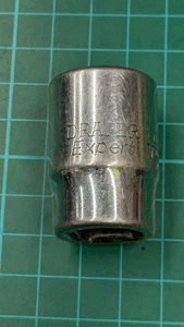 Draper Expert 19mm, 1/2" Drive, 12 Point, Chrome Vanadium Shallow Socket - Picture 1 of 6