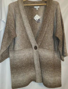 NEU - Fashion Bug warme Wollmischung Strickjacke Pullover Plus Größe 18/20W brandneu! - Bild 1 von 15
