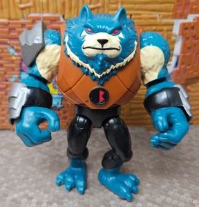 Ben 10 Bashmouth Blue Wolf With Tail 5" Action Figure Playmates Cartoon Network - Picture 1 of 3