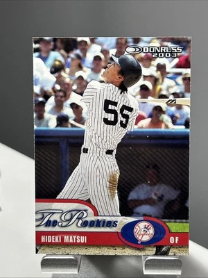 Hideki Matsui  2003 Donruss Rookies & Traded #5 Yankees o127 - Image 1 of 2