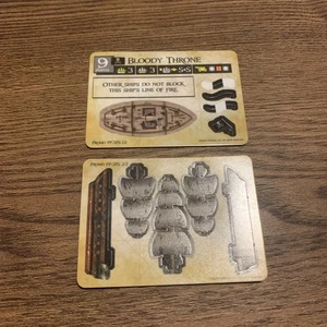 WizKids Pirates CSG Bloody Throne Promo Pack New - Picture 1 of 6