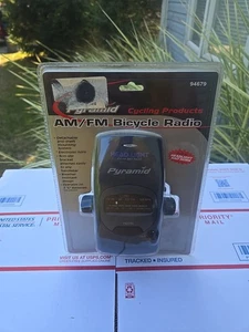 Pyramid Bike Bicycle Radio AM FM Radio 94679. New, Cycling Bike Radio Attachable - Picture 1 of 24