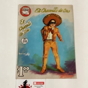 1963 SPANISH MEXICAN COMICS EL CHARRITO DE ORO #218 EDAR PHOTO COMIC MEXICO - Picture 1 of 6