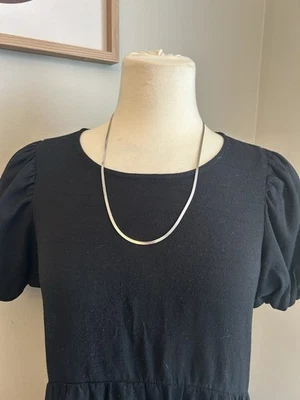 Collar de cadena Danecraft Primavera de plata de ley 925 Italia vintage sin defectos Foto 1 de 4