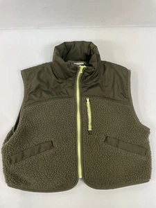 Old Navy Men’s Brown Padded Full Zip Vest Size S - Picture 1 of 4