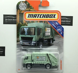 Matchbox Basic 2019 #91 / GARBAGE KING (mint green) / National Parks - Picture 1 of 5