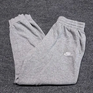 Nike Club Fleece Joggers Boy's XL Gray Sportswear FD3008-063 - Picture 1 of 8