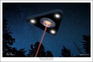 TR-3B Anti-Gravity Craft Art Print - 16" x 24" - Picture 1 of 1