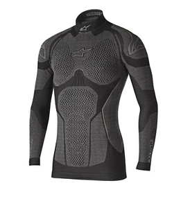 Alpinestars Ride Tech Winter Gr. M/L Schwarz Grau Unterhemd Motorrad - Bild 1 von 1