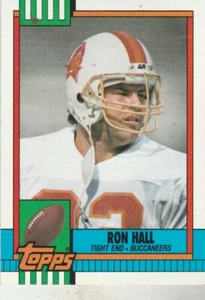 FREE SHIPPING-MINT-1990 Topps #404 Ron Hall Tampa Bay Buccaneers +BONUS CARDS - Picture 1 of 1