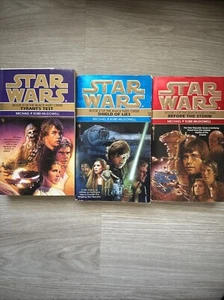 Star Wars the Black Fleet Crisis Trilogy Series Book Lot Set of 1-3 Paperback - Imagen 1 de 9