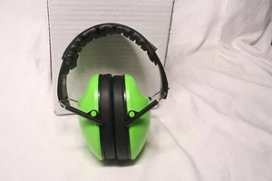 Walker's Game Ear Kids Camo Earmuffs Hearing Protection Gun Neon Green Nice - Picture 1 of 5