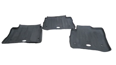 2017-2023 Land Rover Discovery OEM Floor Rubber Mats Set of 3 LK7M-130A88-AA - Image 1 of 4