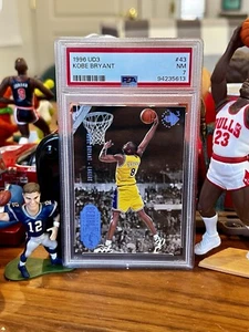 1996 UD3 #43 KOBE BRYANT PSA 7 Near Mint Rare Lakers Rookie RC GOAT🏀🏆 - Picture 1 of 3