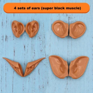 4sets 8pieces Doll Body Extra Resin Ears Paste Set for12" Blythe Doll makeup E04 - Picture 1 of 7
