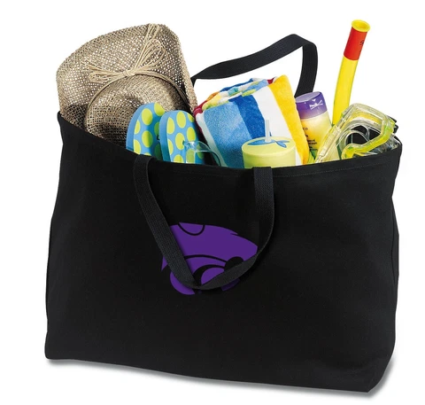 K-State Canvas Tote Kansas State Reusable ShopperMOTHER'S DAY GIFT Cover